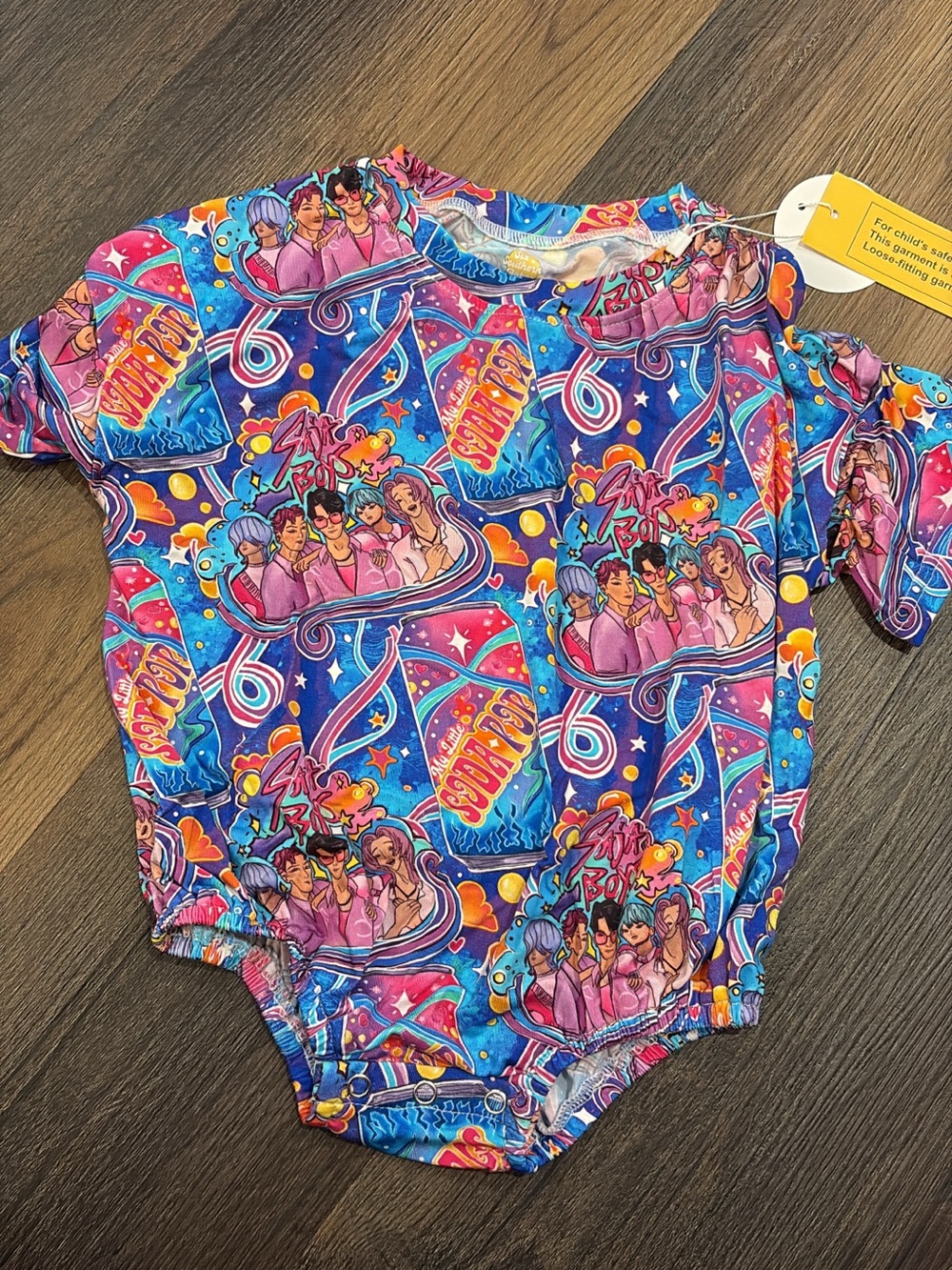 Saja Boys bamboo bubble romper